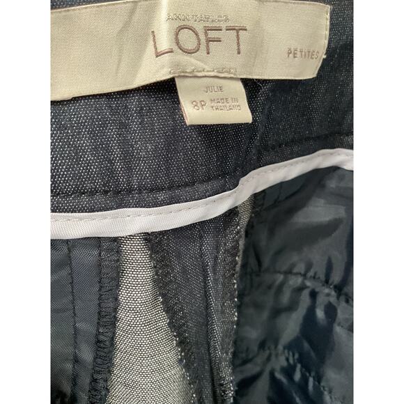 LOFT Blue Bootcut Pants - Women's 8P - Picture 3 of 4